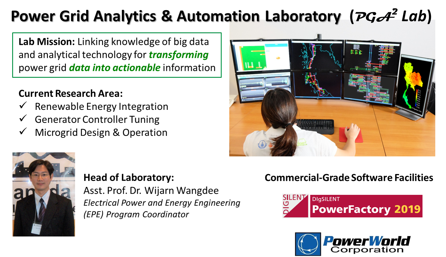 Power Grid Analytics and Automation Laboratory – ECE-TGGS